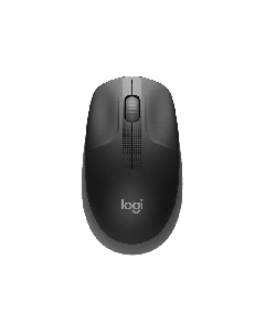 M190 Full-Size Wireless Mouse - 木炭黑