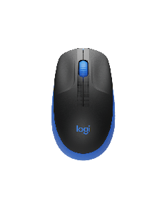 M190 Full-Size Wireless Mouse - Blue