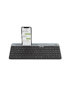 K580 Slim Multi-Device Wireless Keyboard - Graphite - US English (QWERTY)