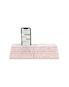 K580 Slim Multi-Device Wireless Keyboard - Rose - US English (QWERTY)