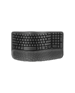 Wave Keys - Graphite - US English (QWERTY)
