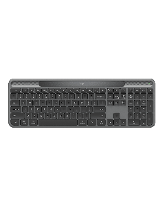 Signature Slim Solar+ Wireless Keyboard K980 - Graphite - US English (QWERTY)