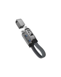 EGO CCCK-6 EGO CHARGEKEY 240W USB4 Type-C 匙扣線 (Grey)