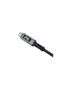 EGO CCRT3-05 EGO WIRY MAG 50cm 240W USB3.2 Type-C to C 磁吸數據線 (Grey)