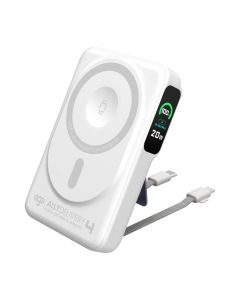 EGO AllyDelivery 4 Magsafe 10000mAh 6in1 Power Bank (White)