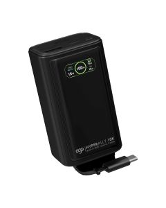 EGO HYPER ALLY 10K 45W Built-in Cable Power Bank (黑色)