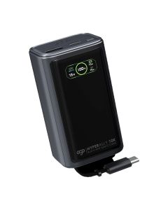 EGO HYPER ALLY 10K 45W Built-in Cable Power Bank (Grey)