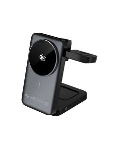 EGO MagCooler 2S 3-IN-1, Semiconductor QI2.2 Wireless Charger (Grey)
