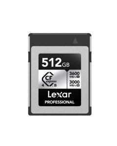 Lexar PROFESSIONAL "SILVER" CFexpress™ 4.0 TYPE B CARD 512GB