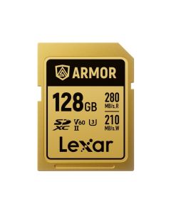 Lexar PROFESSIONAL SD ARMOR GOLD SDHC 128GB, U3 V60 UHS-II, 6K