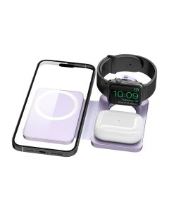 EGO 3-IN-1 MagPad2 Magasfe Charger (紫色)
