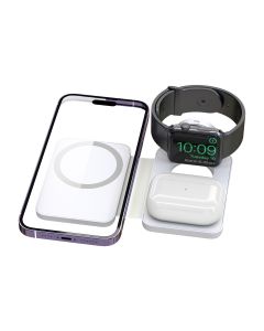 EGO 3-IN-1 MagPad2 Magasfe Charger (White)