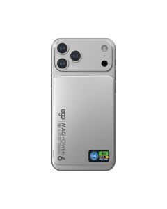 EGO MagPower 6 @ QI2.2 10000mAh POWERBANK (Silver)