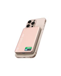 EGO MagPower 5U @ QI2 10000mAh Power Bank (Pink)