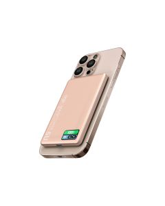 EGO MagPower 5U @ QI2 5000mAh Power Bank (Pink)