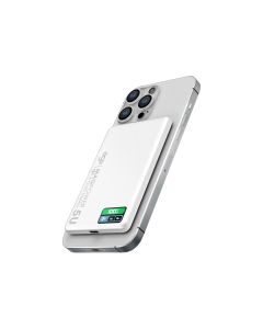 EGO MagPower 5U @ QI2 5000mAh Power Bank (White)