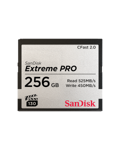 SanDisk Extreme PRO CFast 2.0 Memory Card (256 GB) (SDCFSP-256G-G46D)