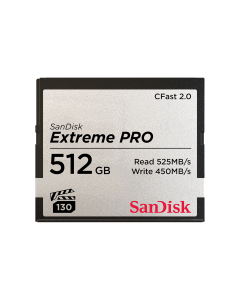 SanDisk Extreme PRO CFast 2.0 Memory Card (512 GB) (SDCFSP-512G-G46D)