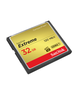 Extreme CompactFlash Memory Card (32 GB) (SDCFXS-032G-XQ46)