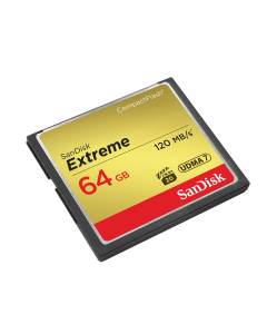 Extreme CompactFlash Memory Card (64 GB) (SDCFXS-064G-XQ46)