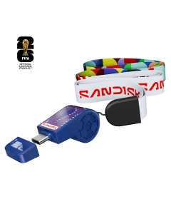 SanDisk USB-C Flash Drive: 2026 FIFA World Cup™ (128 GB USA Edition) (SDCZIA-128G-G46B)