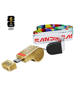 SanDisk USB-C Flash Drive: 2026 FIFA World Cup™ (128 GB Gold Edition) (SDCZIA-128G-G46GLD)