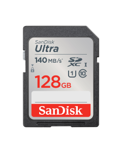 SanDisk Ultra® SDHC™ UHS-I 存储卡 and SDXC™ UHS-I 存储卡 (128 GB) (SDSDUNB-128G-GN6IN)